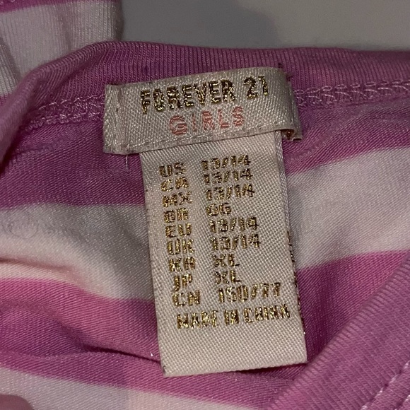 Two long sleeve forever 21 shirts. Girls Size 13/14. - Picture 6 of 13